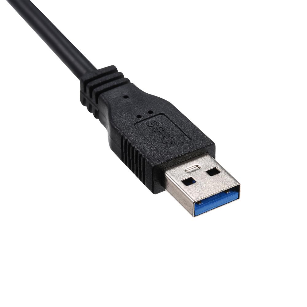 USB3.0 к VGA Женский адаптер-кабель-конвертер 1080p для ПК, ноутбука, проектора, ТВ-коробки