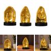 1Pc Buddha Candlestick Figurine Buddha Fireplace Desktop Ornament Arts and Crafts Entrance Hall