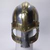 Vendal Mendulsaa Sca Larp , Viking Helmet, Medieval Templar Knight Crusader Armor, Viking Lerp Warrior Helmet, Steel  Brass Helmet