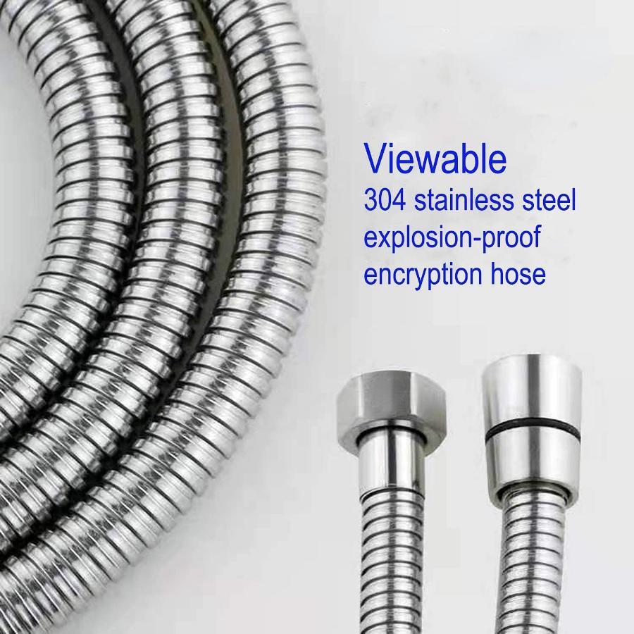 Shower Hose Hand Held Showerheads 59 Inch 1/2 Universal Replacement Part