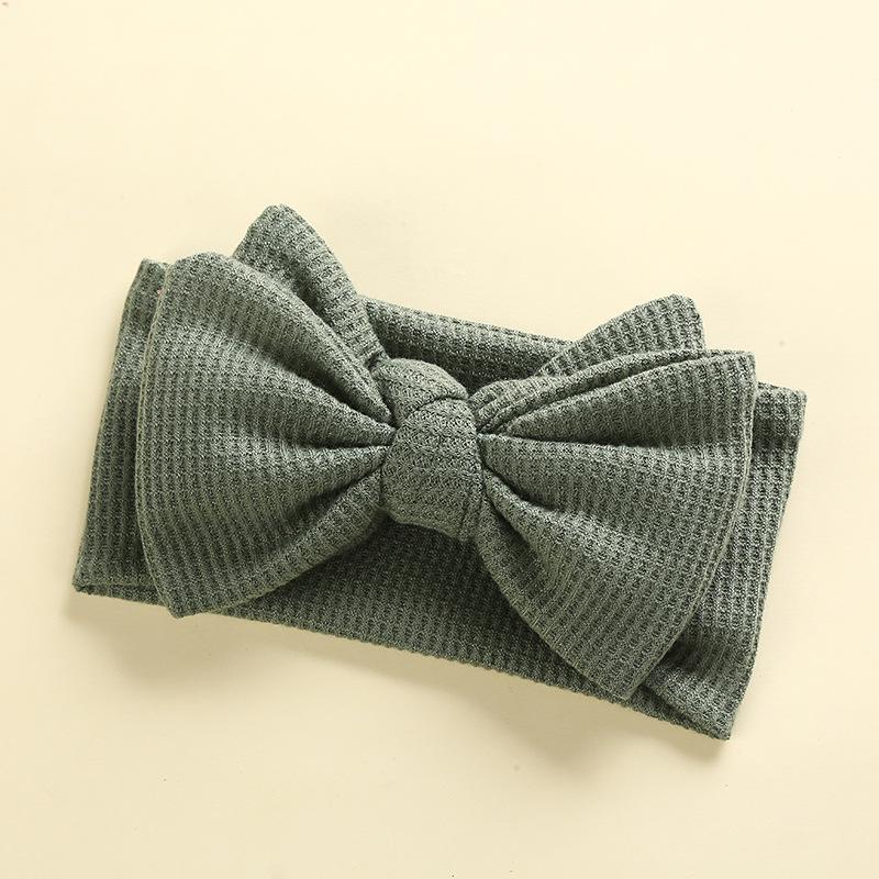 Детские аксессуары для волос для детей Головной убор Детский бант для ребенка Бант-тюрбан для младенцев Эластичная повязка на голову Детская повязка на голову Новорожденный