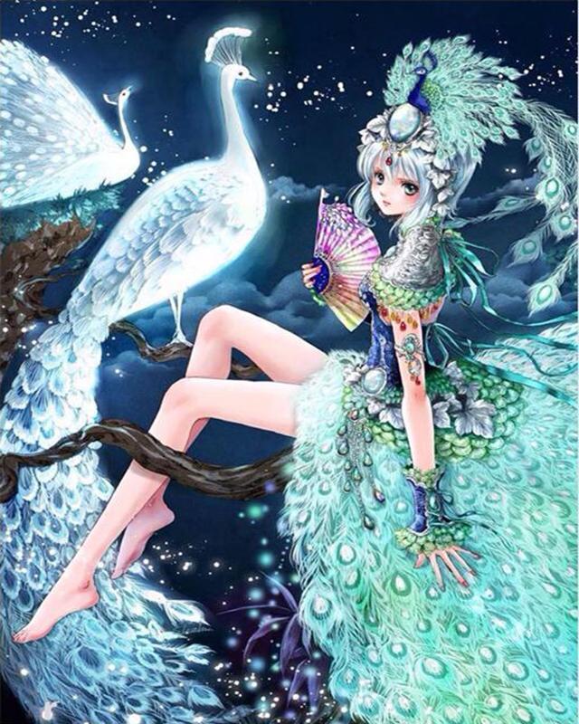 5D алмазная живопись Павлин Новое поступление Алмазная вышивка крестиком животное полная квадратная круглая дрель мозаика подарок ручной работы