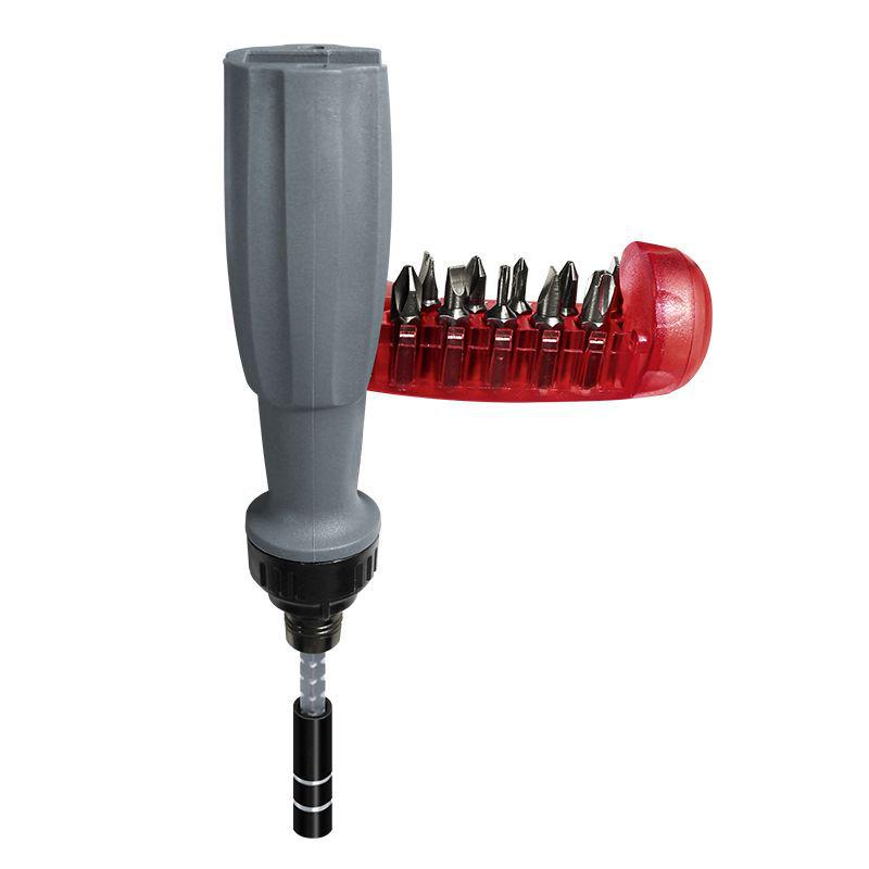 Набор телескопических отверток с трещоткой, шилом нестандартной формы и битами Torx