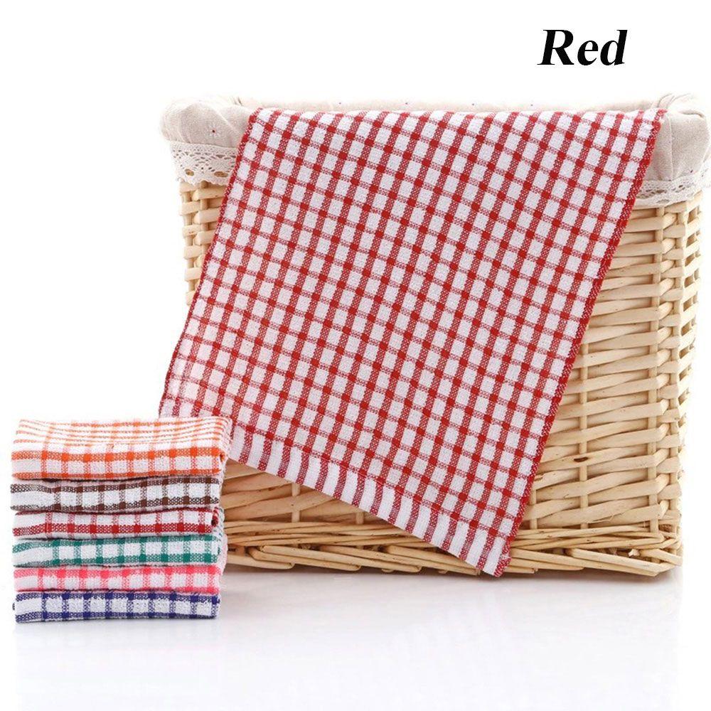 Kitchen Absorbent Non-stick Micro-fiber Terry Cotton Cleaning Cloth Tea Towel