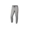 Logo Print Slim Fit Sports Long Pants Men Bottoms Gray 804863-063