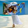 Custom Name Ultra-Soft Beach Towel with Up Theme,Ideal for Pool - Camping, Diving - Perfect Travel Essential, Vibrant Beach Towel.