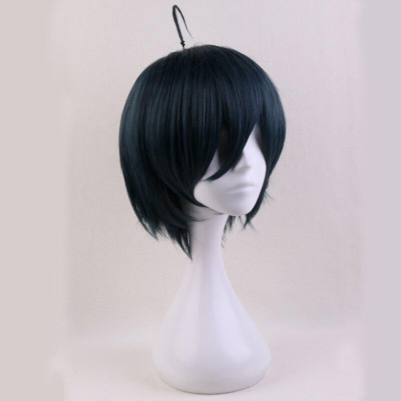 Аниме Данганронпа V3: Killing Harmony Saihara Shuichi короткий парик косплей костюм Dangan Ronpa термостойкие волосы мужские парики