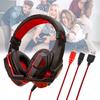 Игровые наушники для PS4 Игровые наушники Прочные Регулируемые Накладные Компьютерные Аксессуары Светящиеся Наушники