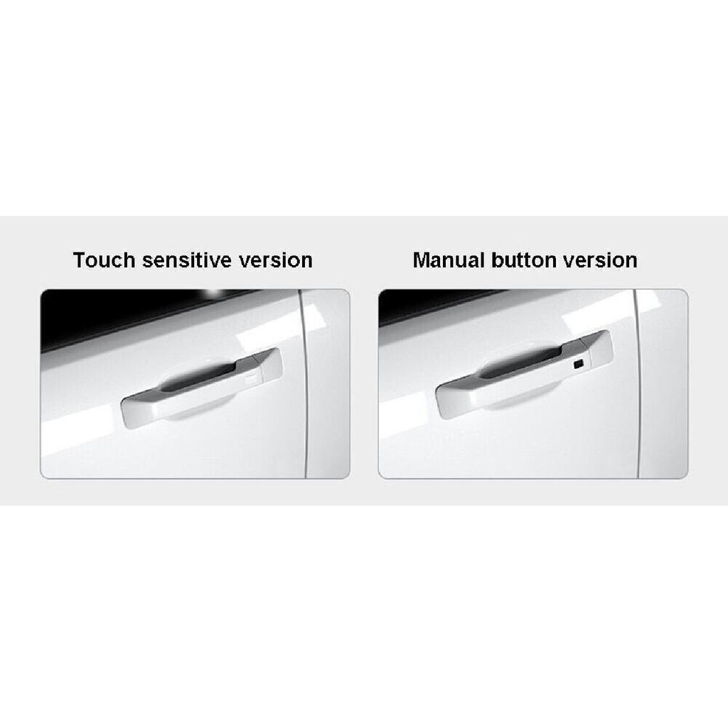 ABS Exterior Door Handle Cover Trim For Hyundai Santa Fe 2024-2025 Gloss Black
