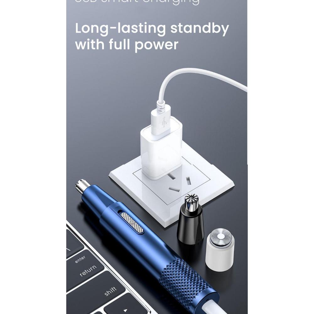 Electric Shaving Nose Ear Leg Trimmer Safe Face Care Rechargeable Nose Hair Trimmer for Men Shaving Hair Removal Razor Beard
