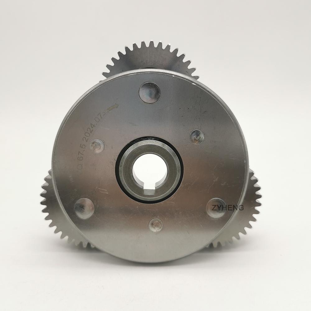 E Bike Motor Gear Clutch Kit 36T 47.5x12mm Nylon+Steel Planetary Gear with 88mm Clutch Set for Bafang Electric 500W/750W Motor