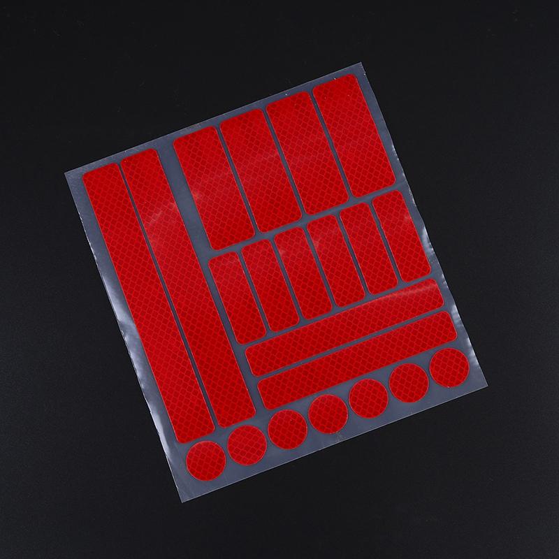 Авто светоотражающие наклейки мотоцикл велосипедный отражатель обод колеса велосипеда ночное предупреждение безопасности светоотражающая пленка наклейка украшение