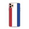 Coque iPhone - Drapeau Pays-Bas - iPhone 11 Pro Max - Souple - Multicolore - Vertical