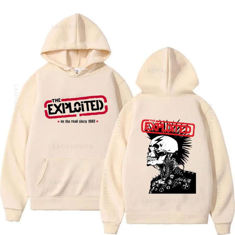 The Exploited Тема Мужская Одежда С Капюшоном Sh