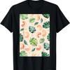 Minimalist Cashew Nuts Pattern Art T-Shirt