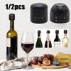 1/2pcs Sealing Red Wine Champagne Stoppers Rotating Leak Proof Reusable Leakproof Stoppers Domestic Kitchen Keep Fresh Tools