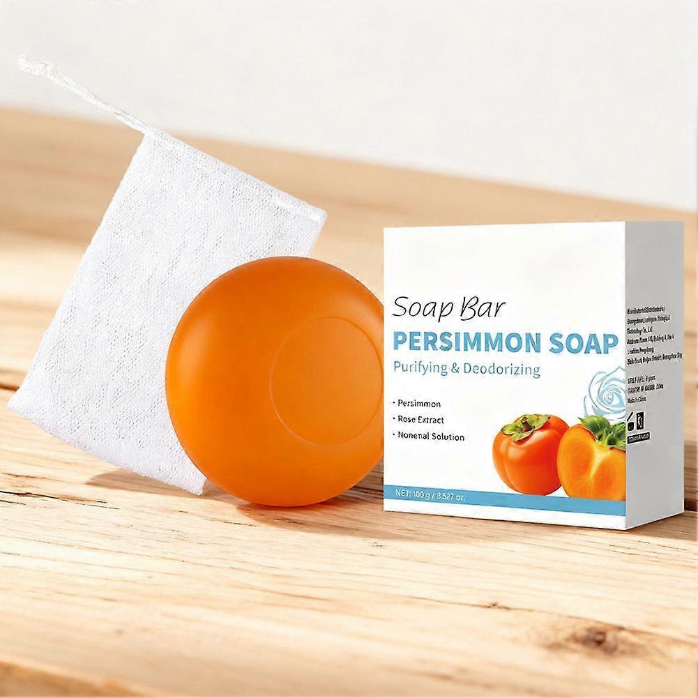 Persimmon Purification Deodorant Soap (Rose Scent) 100g