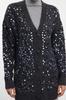 Women's Elegance Style Cardigan Stone Wool Sequin Embroidered Knitwear Cardigan