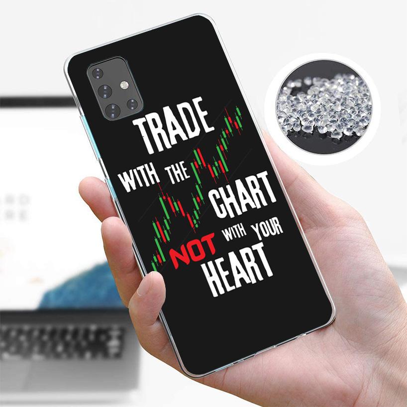 Trade Investment Forex Stock Market Phone Case For Samsung Galaxy A52 A32 A22 A12 A02S A50S A30S A51 A31 AA71 Note 20 Ultra 10 S