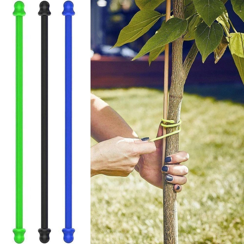 Straps Rubber Twist Ties Reusable Cable Tie Straps Accessories Silicone Ties