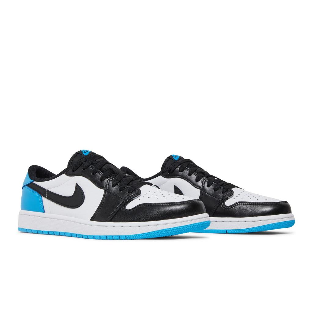 Air Jordan 1 Retro Low OG 'UNC' (Unisex) White / Dark Powder Blue / Black Vintage Basketball Shoes CZ0790 104