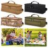 Camping Storage Bag Large Capacity Gas Tank Storage Bag Multifunctional Gas Stove Canister Carry Bag for Outdoor Picnic Tool