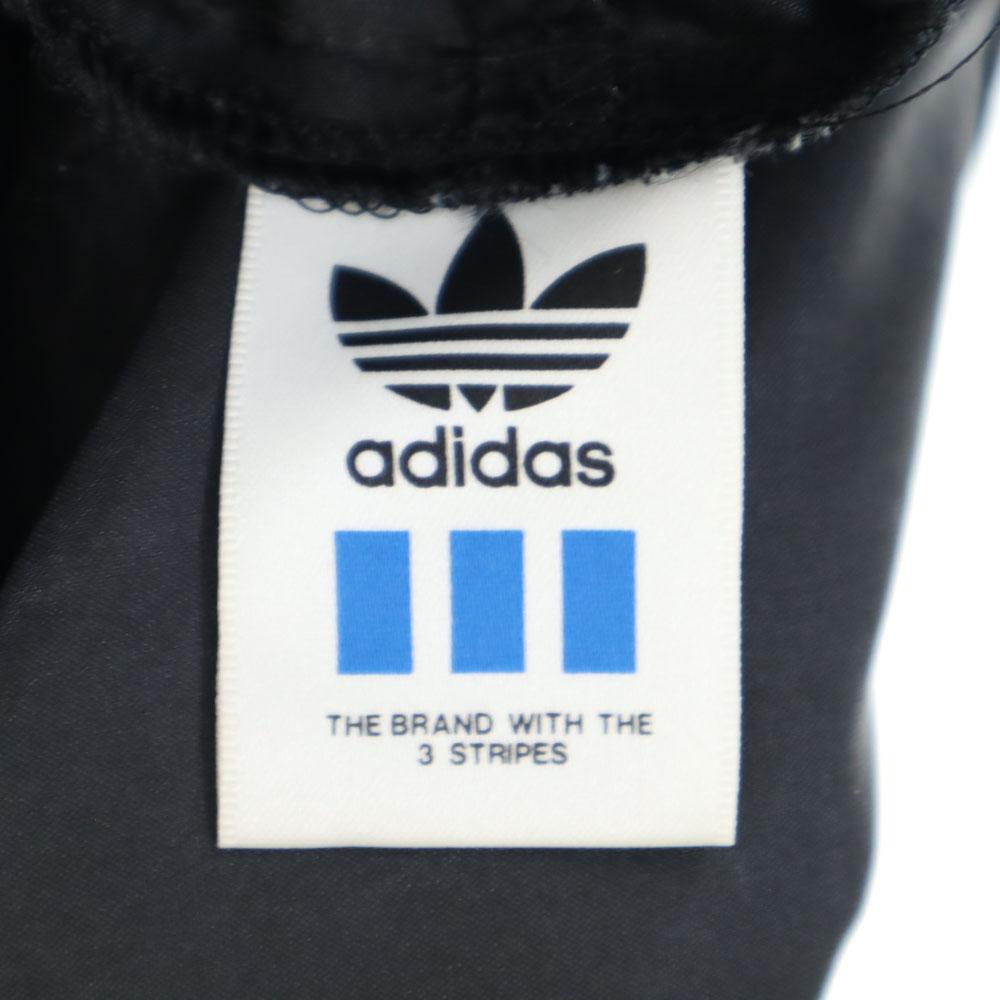 Adidas 80-е Сделано в Японии, сделано Descente, винтажный логотип Трилистник, тренировочная, нейлоновая ветровка с длинным рукавом, мужская, б/у