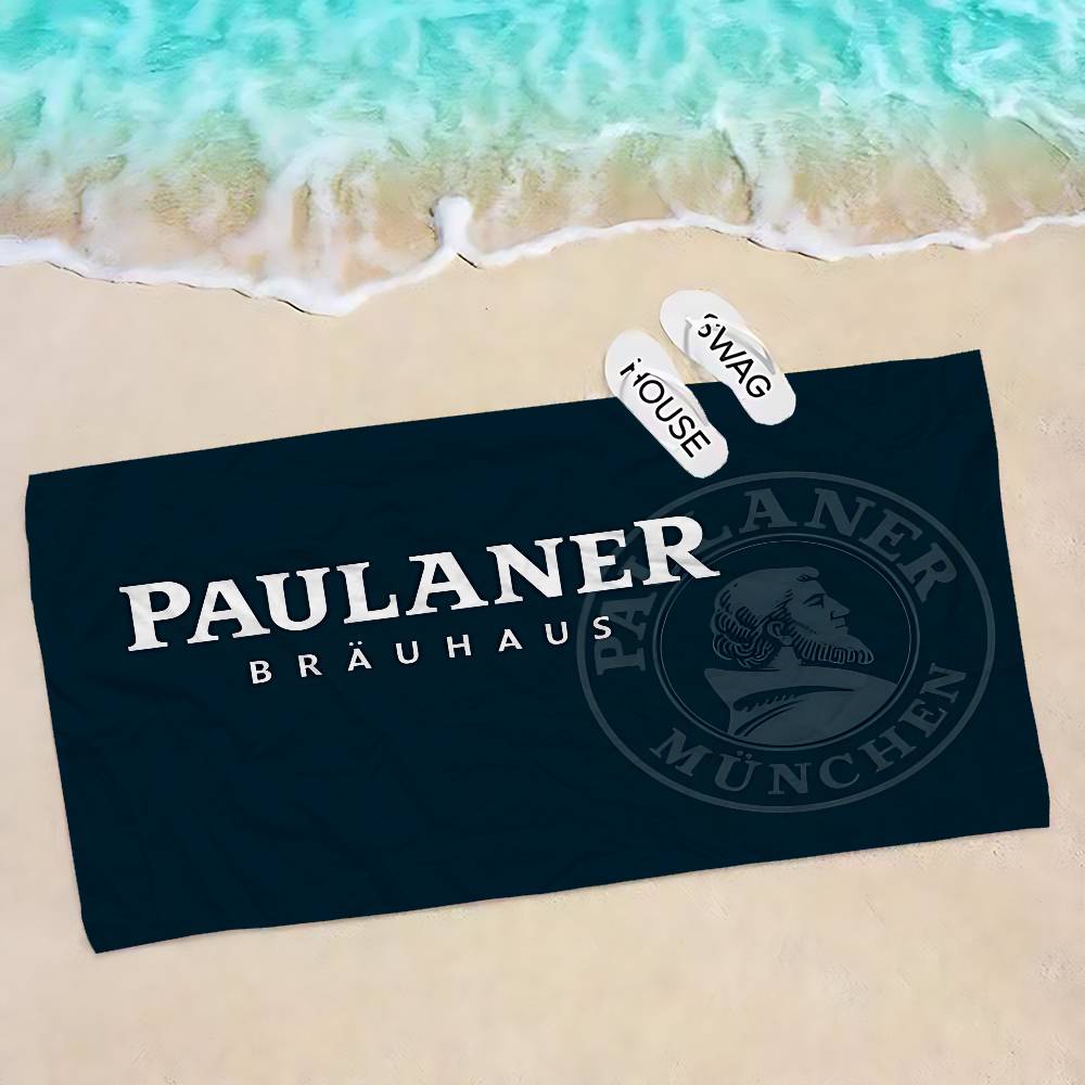 Немецкое пиво P-Paulaners Микрофибровое пляжное полотенце Впитывающее Быстросохнущее Мягкое Полотенце для йоги, плавания, отдыха, альпинизма