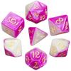 Набор многогранных кубиков DND, двухцветные кубики для DND RPG D4 D6 D8 D10 D12 D20, подарочная игрушка