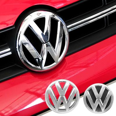 VV-Для Polo 2011-2013 6R0853600A 35D853630 Автомобильный Запасной Аксессуар 1 шт. 3D ABS Автомобильный Передний Логотип Решетка Значок Значок на Багажник
