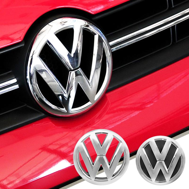 Для VOLKSWAGEN VW 1 шт. 3D ABS Автомобильный Передний Логотип Решетка Значок Значок Багажника Для Volkswagen Polo 2011-2013 6R0853600A 35D853630 Авто Запчасти