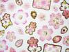 Kawasumi Washi Gold Foil 2 Sheets Stickers, Sakura,