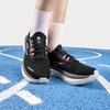 Fila 3A Panther Удобная спортивная ПУ ткань Амортизация Износостойкость Отскок Низкий верх Тренировочные Беговые Кроссовки Женские кроссовки Черные A12W331104FBM