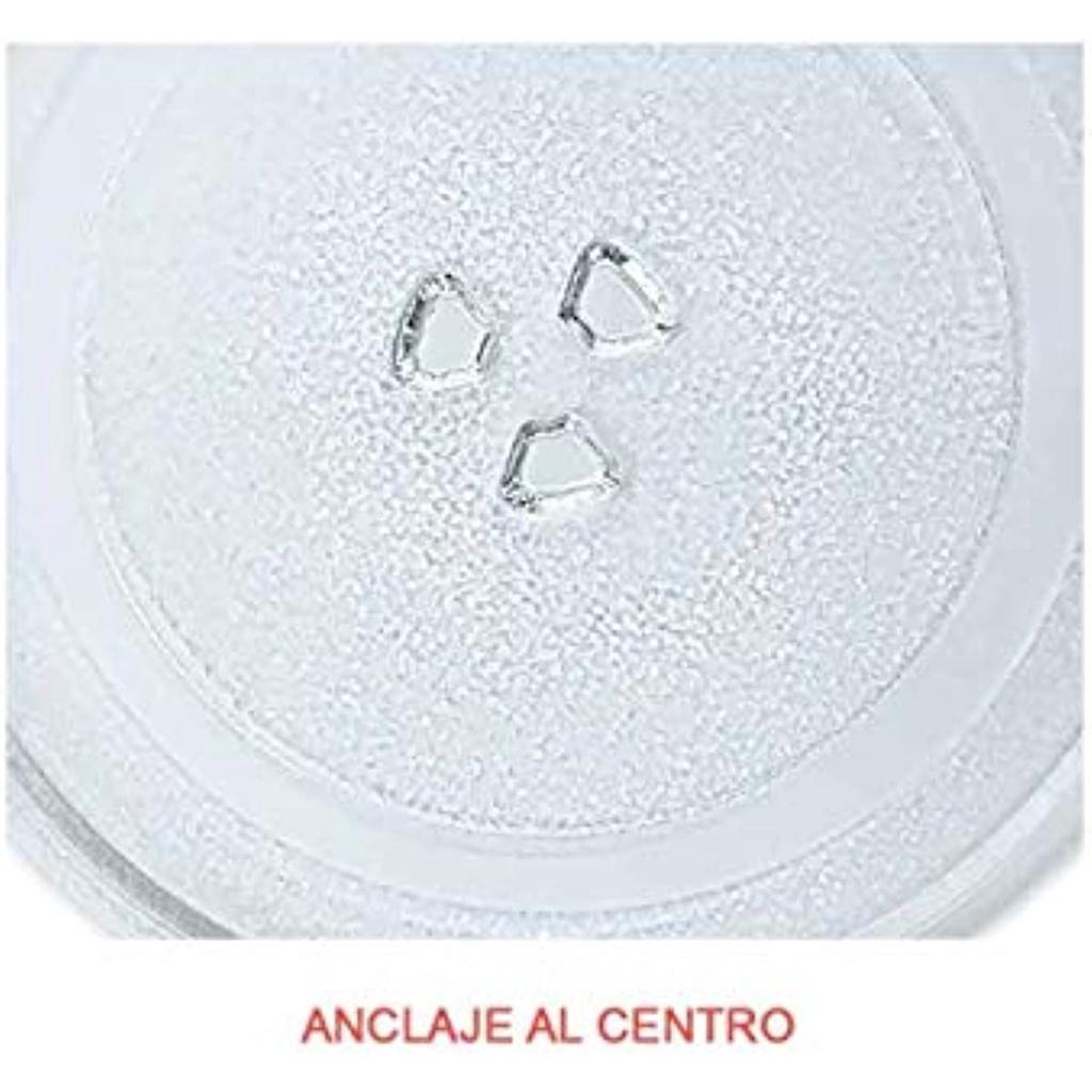 Тарелка для микроволновой печи диаметром 245 мм универсальная