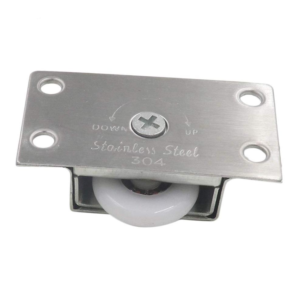 4Pairs Metal Furniture Roller Closet Cabinet Roller Wheels Modern Sliding Door Pulley Cabinet