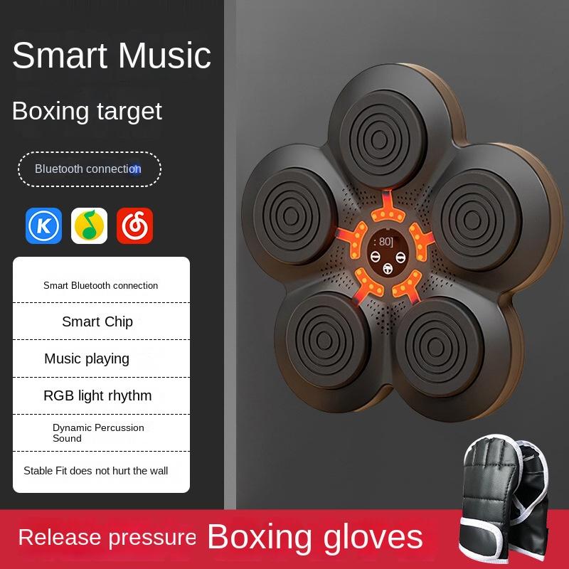 New Smart Boxing Machine Music Boxing Target Sports Fitness Boxing Trainer Home Exercise Boxing Wall Target