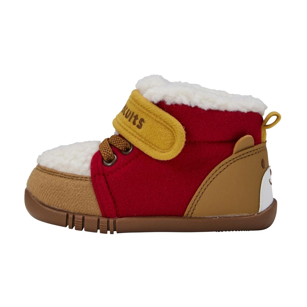 MIKIHOUSE HOT BISCUITS First Baby Shoes, Boys and Girls, Multicolor, Size 12.5cm, 73-9303-687