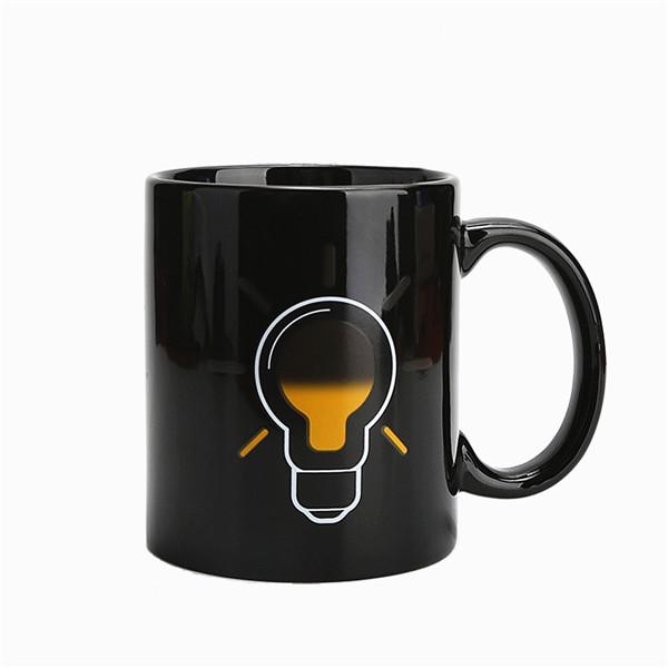 Цвет меняющей чашки Керамические обесцвечивающие кружки для кофе, чая, молока, креативные обесцвечивающие кружки Подарки  