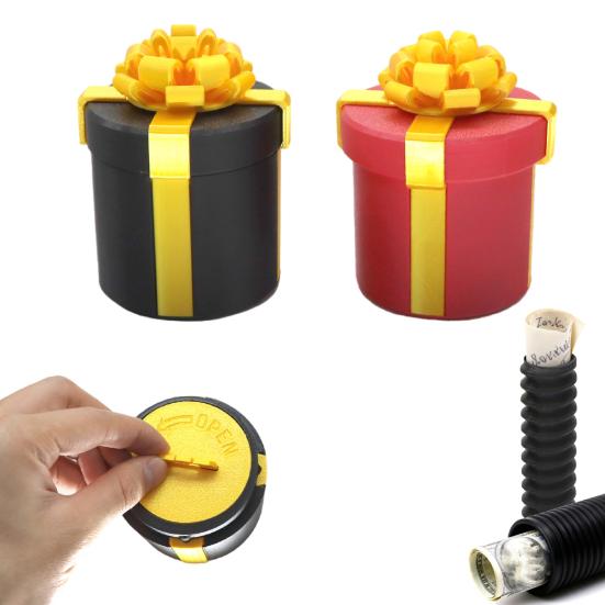 Раздражающая коробка для подарков с вложенными винтами, напечатанная на 3D-принтере, Раздражающая подарочная коробка, Многоразовая коробка-головоломка для розыгрыша с денежным подарком, Рождество, Дни рождения, Прикольные подарки