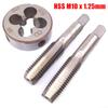 M10 X 1.25mm Tap & M10 X 1.25mm Die Metric Thread Right Hand High Speed Steel