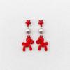 Fashion Jewelry New Year Horse Earrings Heart Star Horse Drop Earrings  Gift
