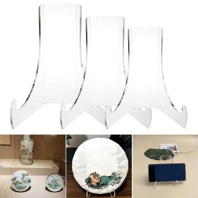 Прозрачная подставка-мольберт для дисплея Акриловая подставка для книг Подставка-мольберт Подставка для плоской тарелки Книга