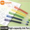 Оригинальная чернильная ручка Xiaomi большой емкости, 7 цветов, 0,5 мм, ручка Xiaomi Mi Pen, письменная ручка для школы, офиса, искусства, канцелярские товары, большая чернильная ручка