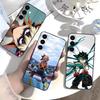 Чехол для телефона Katsuki Bakugo p-Hero Academia для Samsung Galaxy A73, A21s, A22, A31, A52, A53, A71, A41 Мягкий черный корпус