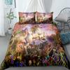 Комплект пододеяльников Butterly Unicorn King Queen Full Twin Single Bed Set