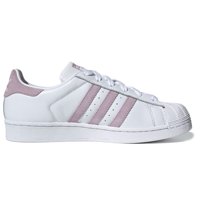 adidas Оригинальные кроссовки Superstar с низким верхом Женские кроссовки Розовые EE7400