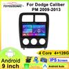 Для Dodge Caliber PM 2009-2013 Навигация GPS Android Автомагнитола Мультимедийный Плеер Стерео wifi+4G Carplay Авто Видео