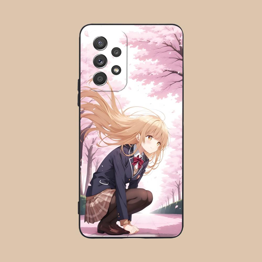 Чехол для телефона Angel Mahiru Shina для Samsung Galaxy M55 54 42 35 34 33 32 23 22 15 14 13 12 F55 5G Мягкий ТПУ Ударопрочный Чехол