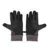 North Gloves Unisex Fleece Cold Protection Smartphone Touch Panel Compatible Graphite Gray L [The Face] E-tip [FW23]