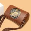 Women Crossbody Bag   Large Capacity Pillow Bag Commuting Retro Ethnic Style Elephant Women's Shoulder Bag